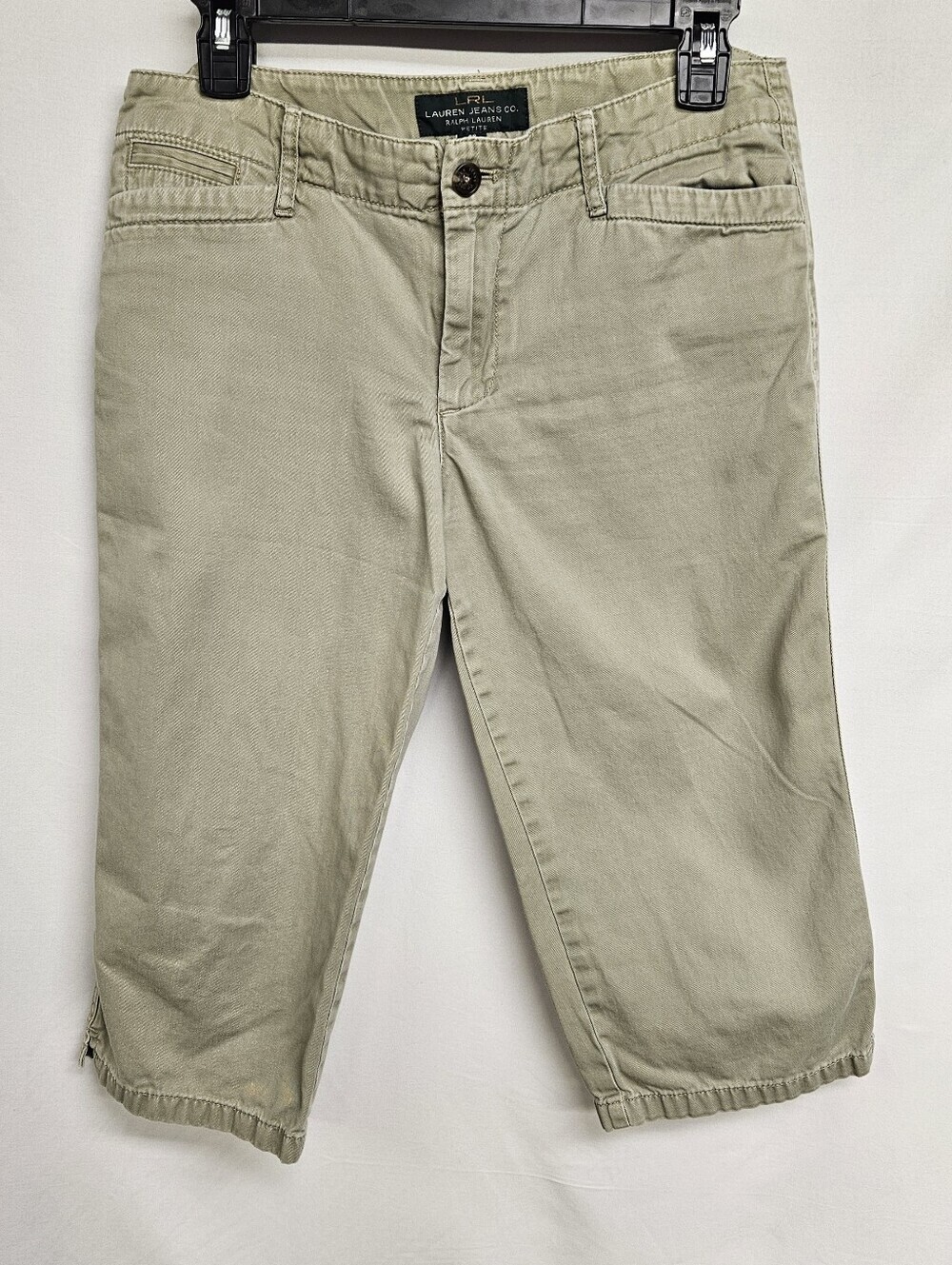 Lauren Ralph Lauren Green Capri Pants Green Size SP